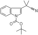 3-(1-Cyano-1-methylethyl)-1H-indole-1-carboxylic acid tert-butyl ester